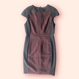 Zara Basic Colour Blocked Sheath Dress sz S